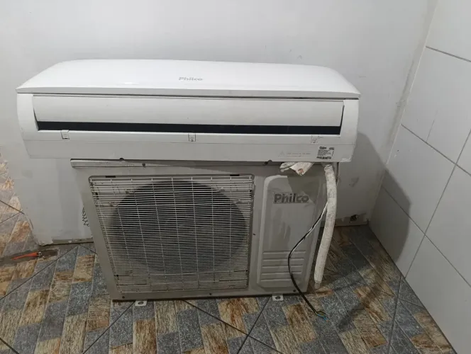 Ar-condicionado + cortina de ar