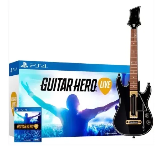 Kit Guitar Hero Live - PS4