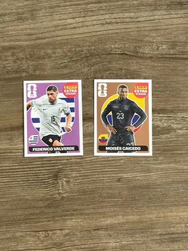 Figurinha Legend CAICEDO + VALVERDE copa 2026