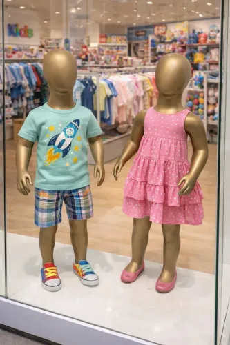 Manequim infantil