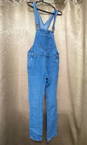 Jardineira Jeans Bluesteel PP Estilo Pinterest