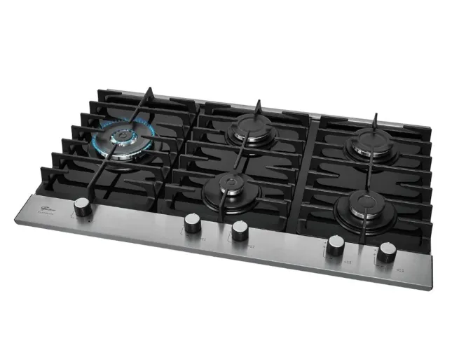 Cooktop 5 bocas a gás Fisher Platinum