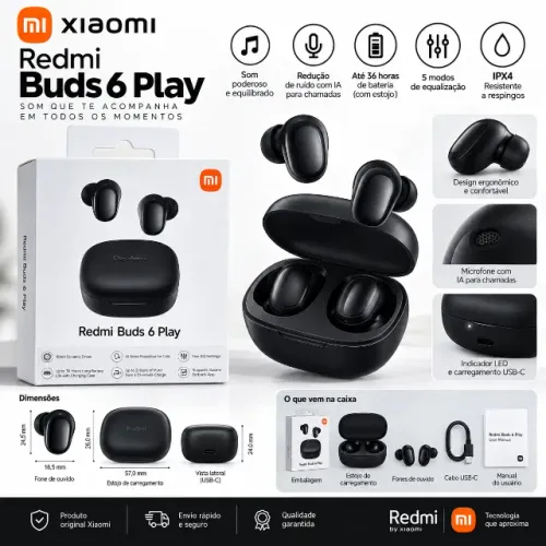 Fone Redimi Buds 6 play