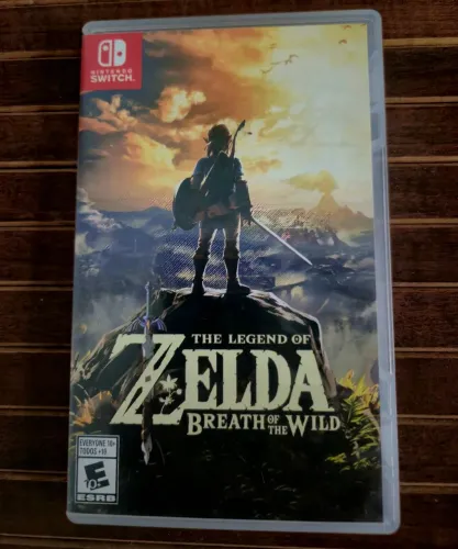 The Legend of Zelda Breath of the Wild Standard Edition (Mídia Física nintendo Switch)