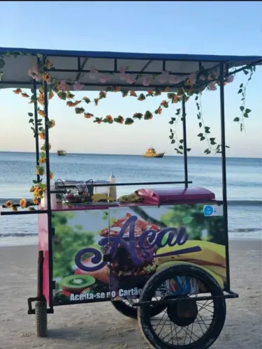 Carrinho de açai