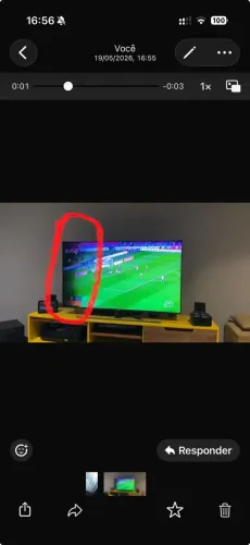 TV Samsung 55 POl Qled DEFEITO