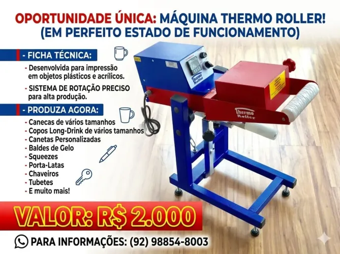Prensa Térmica giro 360°