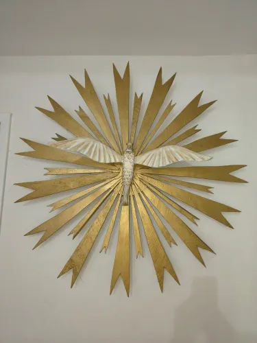 Espírito santo em madeira oportunidade