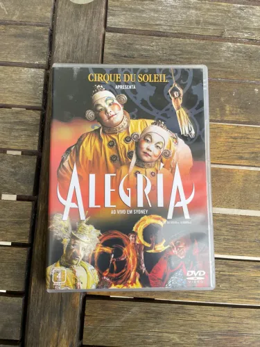 DVD Alegria - Cirque Du Soleil - usado 