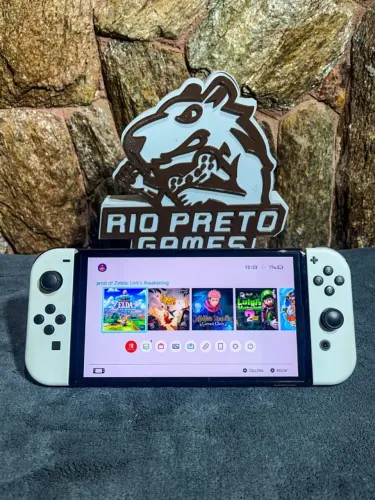 Console Nintendo Switch Oled Desbloqueado - Seminovo -  Somos loja - Temos Garantia