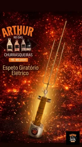 Espeto Giratório Elétrico