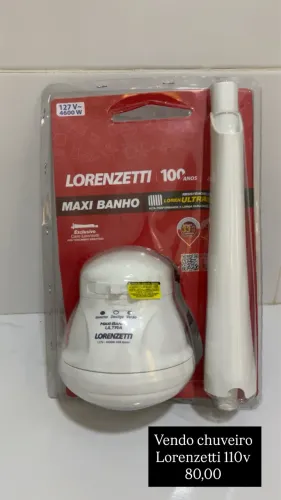Chuveiro elétrico Lorenzetti 110v