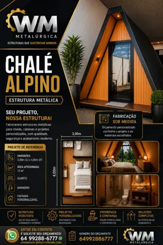 Fabricação De Chalé Suíço Sob Encomenda
