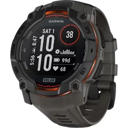 Relógio Garmin Instinct 3 Solar 50MM - Novo Lacrado