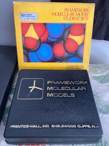 Kit Modelo Molecular Estudo Químico 