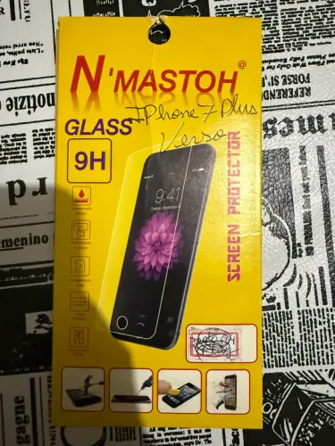 Película de vidro traseira iPhone 7 Plus e 8plus 9h N Mastoh