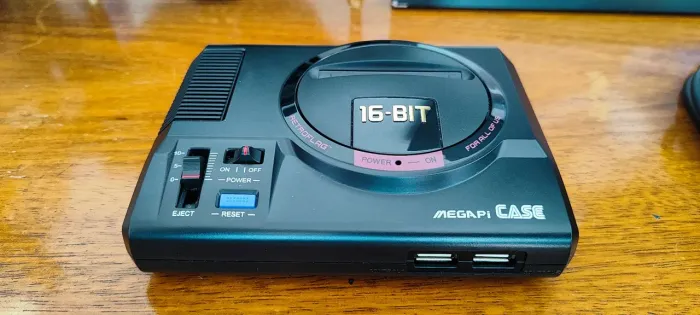Mega Pi Case + Raspberry Pi 3 + Cartão de 128gb configurado
