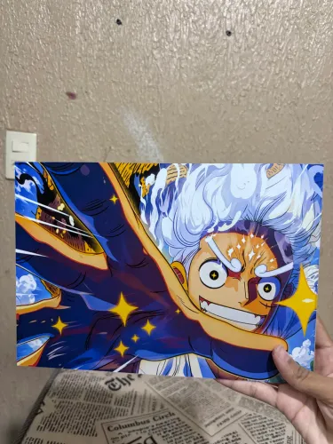 Quadro Decorativo One Piece Luffy