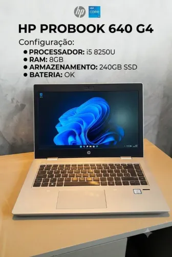 Notebook HP Probook 640 G4 - Novo/Lacrado - Infinity Eletronics & Games