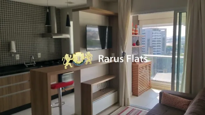 Rarus Flats - Flat para locação - Edifício Air Campo Belo