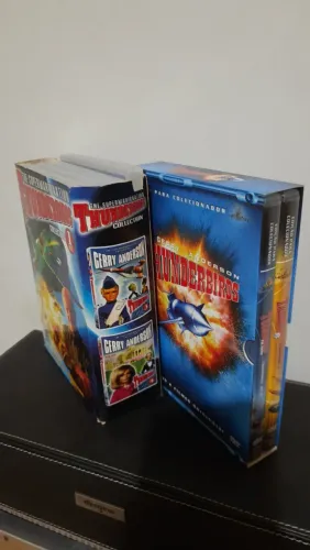 Filmes DCD Thunderbirds 1,2,3,4,6 + 6 extra.
