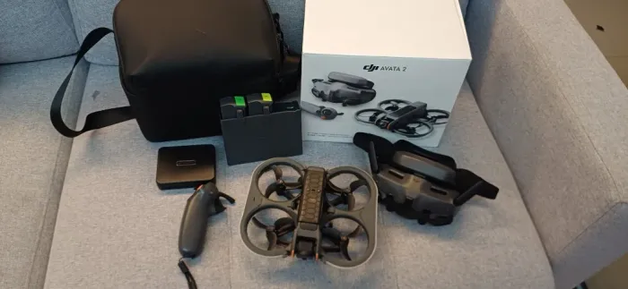 Dji Avata 2 Fly More Combo 3 Baterias e Acessórios Troco