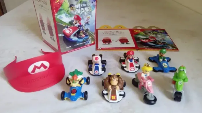 Coleção Mario Kart Completa Mcdonalds 2014 + 3 De 2024