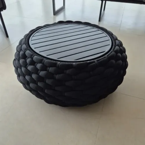 MESA DE CENTRO DE TRICÔ NÁUTICO