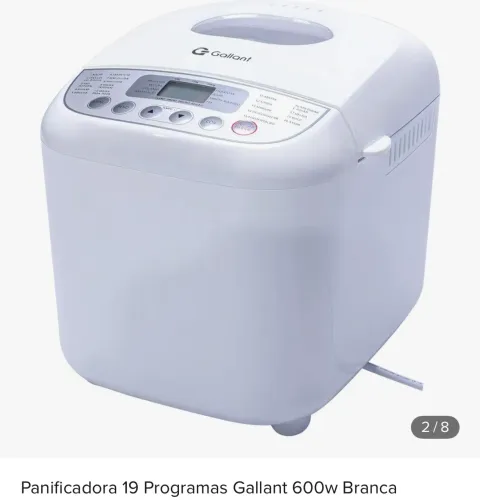 Vende se panificadora em ótimo estado e que não foi utilizada nenhuma vez.
