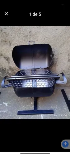 Churrasqueira bafinho alta e baixa