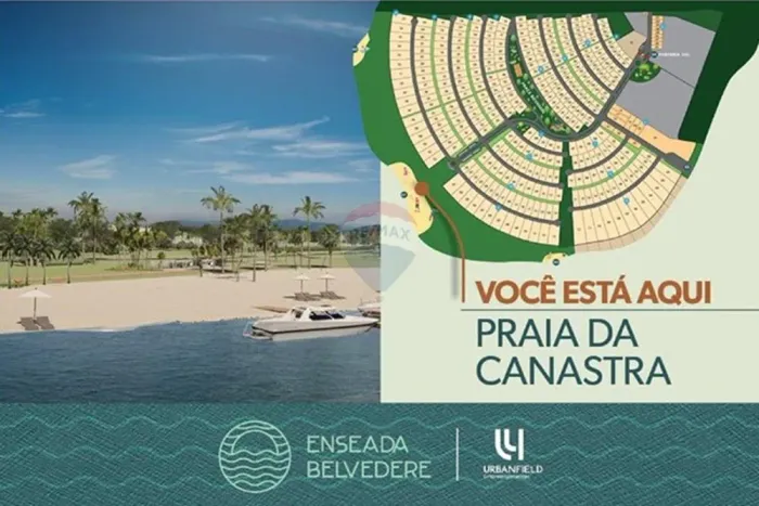 Terreno na Represa de Furnas à venda Condomínio Enseada Belvedere 1.445 m² Cássia / Del
