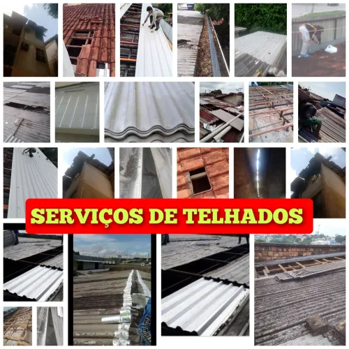 SERVIÇOS DE TELHADOS E CONSERTOS.