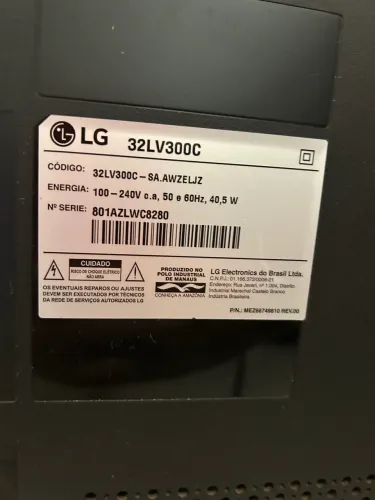 TV LG LED 32? - Modelo 32LV300C