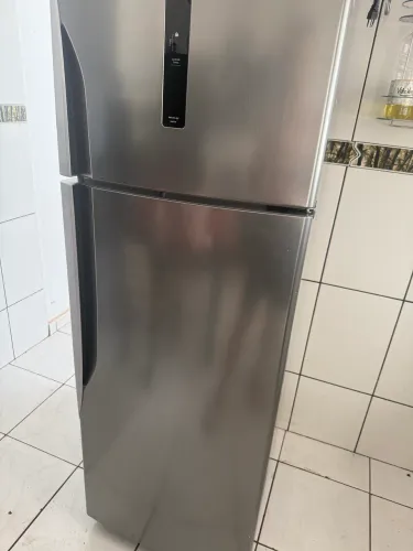 Geladeira Inox Panasonic 387L BT41 (Novinha - Único Dono)