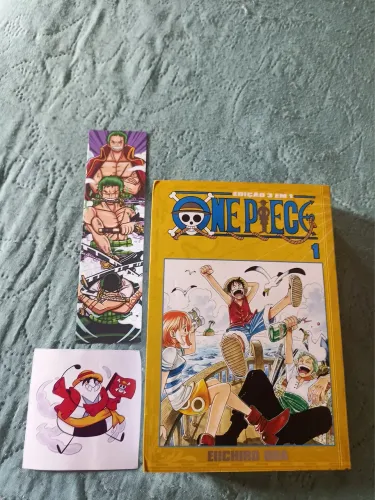 ONE PIECE 3 EM 1 - VOLUME 1 (SEMINOVO)