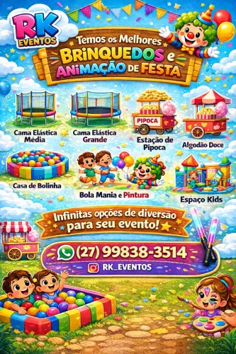 Aluguel de pipoca/ algodão doce..