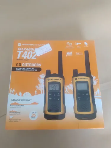 RADIO TALKABOUT T402 MOTOROLA 56KM NOVO