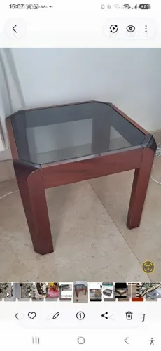 Mesinha de vidro