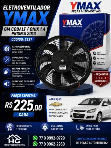 ELETROVENTILADOR VITOINHA COBALT