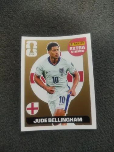 COMBO Figurinhas Legend BELLINGHAM Copa 2026 Panini Original - OURO, PRATA e BRONZE
