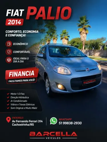 Fiat Palio Attractive 1.0 EVO Fire Flex 8V 5P 2014