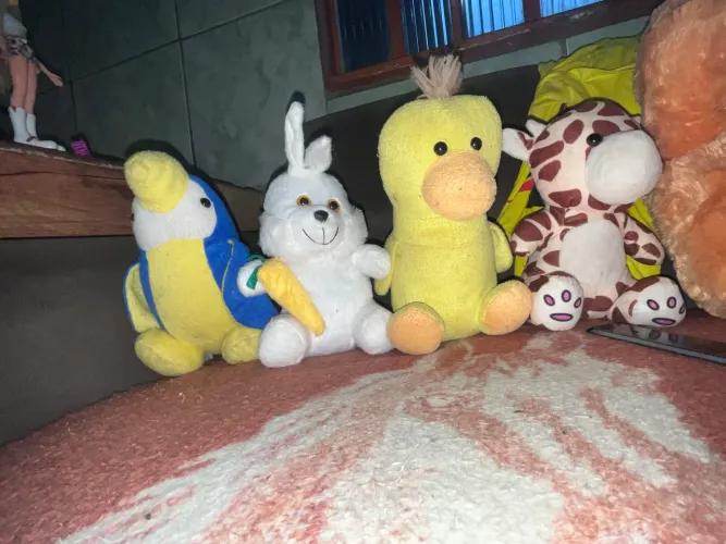 lote de pelúcias 