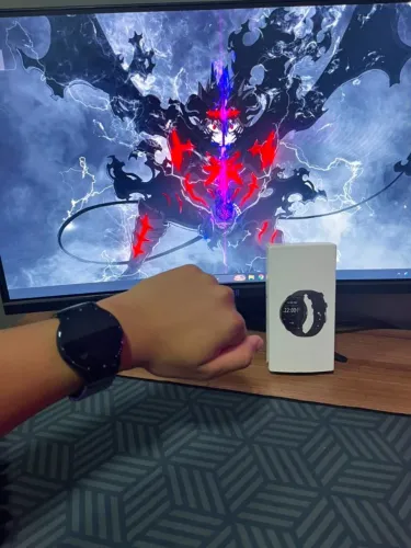Smartwatch Redondo Bluetooth | Faz Ligações | Novo