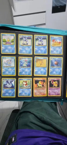 LOTE DE CARTAS POKEMON ANTIGAS PRIMEIRA EDIÇÃO
