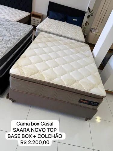 Cama box casal SARA firme