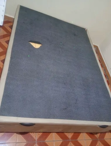 Cama box baú casal