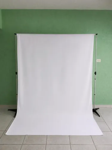 Kit Estúdio Fotográfico | Softbox + Fundo Infinito Branco + Suportes