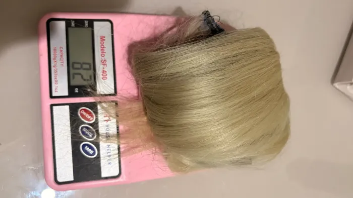 Cabelo humano brasileiro loiro
