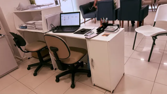Balcão de Recepção 
