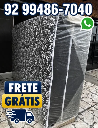CAMA MOLA ENSACADA, ENTREGA, GRÁTIS.